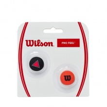 Wilson Schwingungsdämpfer Pro Feel Clash schwarz/rot - 2 Stück